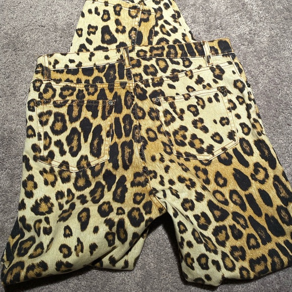 Etro leopard print jeans - Picture 3 of 5